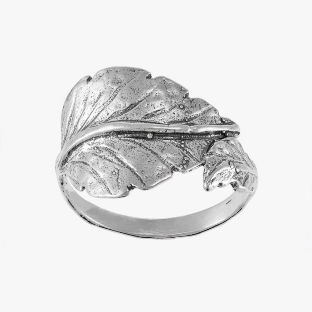 Silpada 925 Sterling Silver Close To Nature Ring R68338